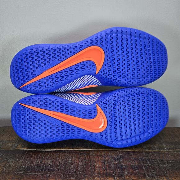 NEW Nike Zoom Vapor 11 HC Mens Size 9 Tennis Shoes Court DR6966 105 Blue White - Picture 9 of 12